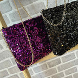 Sac à main-pochette Stella à sequins