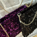 Sac à main-pochette Stella à sequins