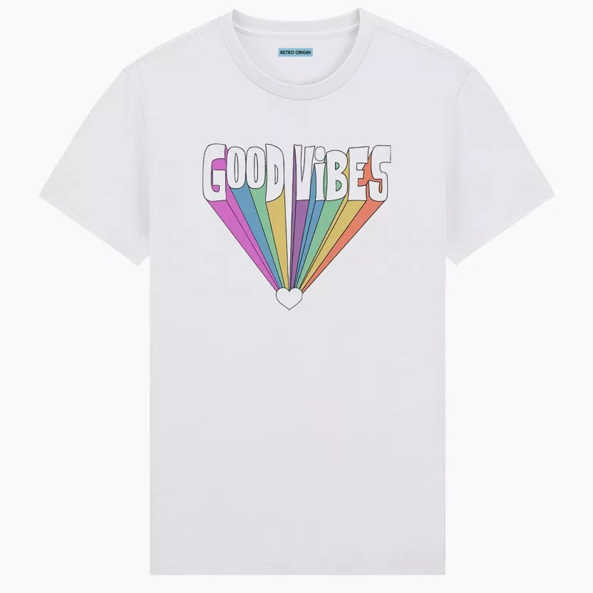 Tee-shirt vintage “Good Vibes”