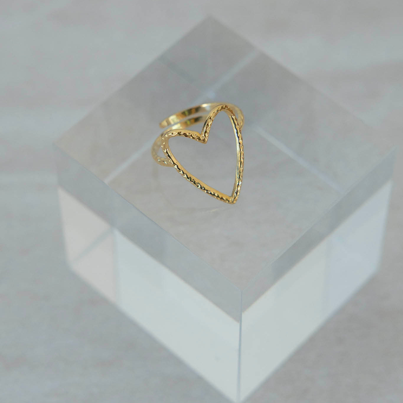 Bague Heavy cœur