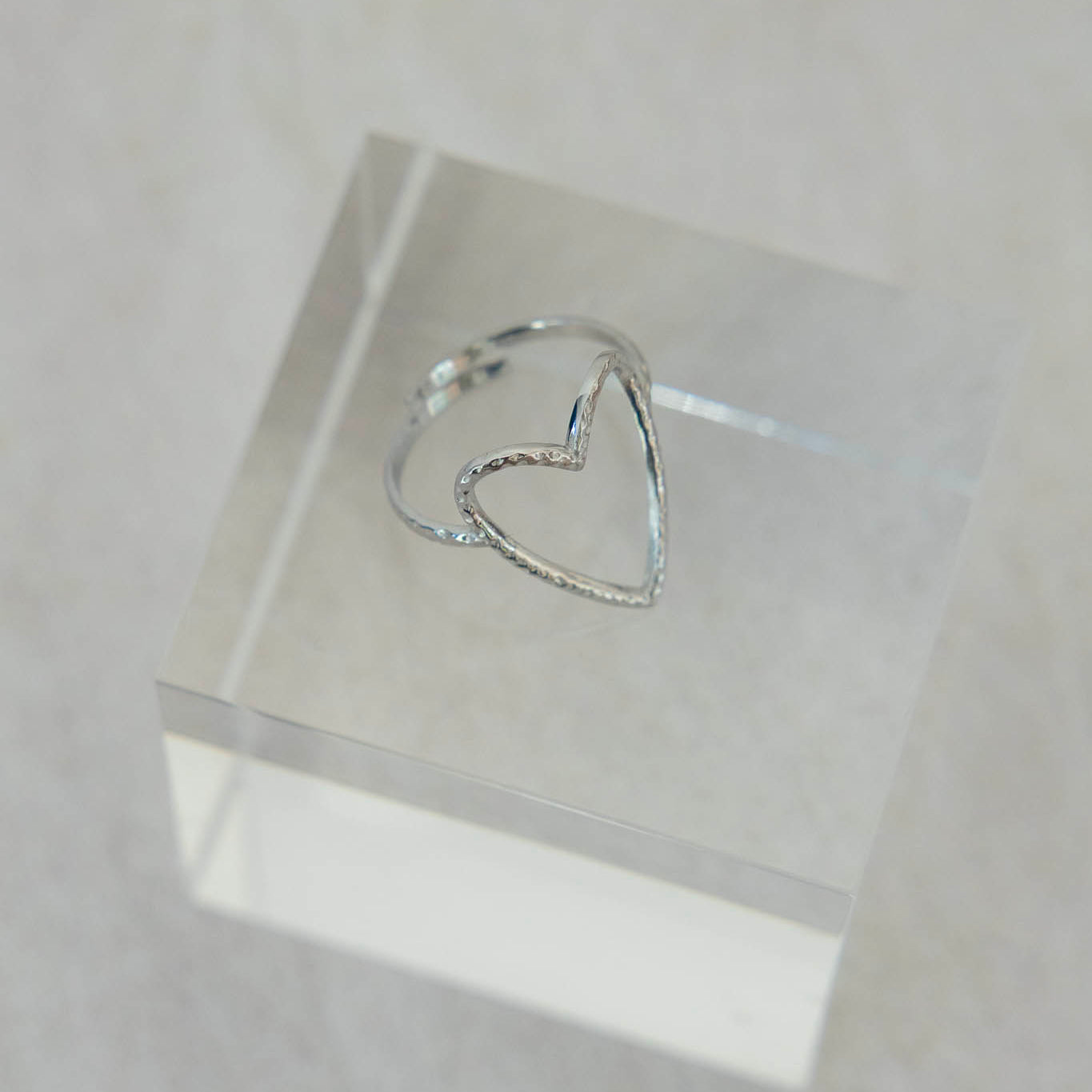 Bague Heavy cœur