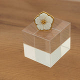 Bague Ambre Fleur