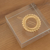 Barrette couronne