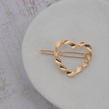 Barrette cœur