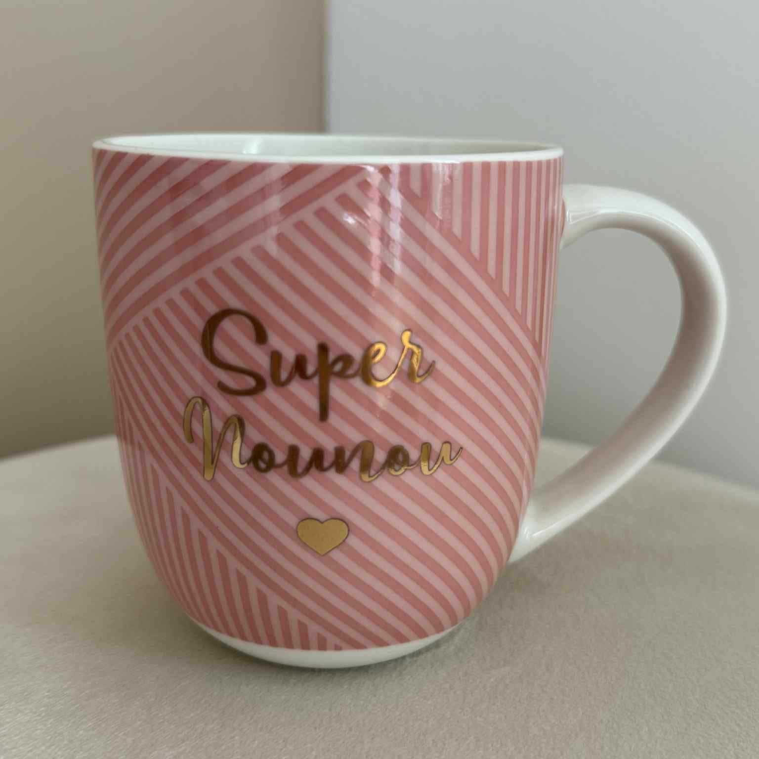 Mug Cadeau Super Maîtresse / Nounou