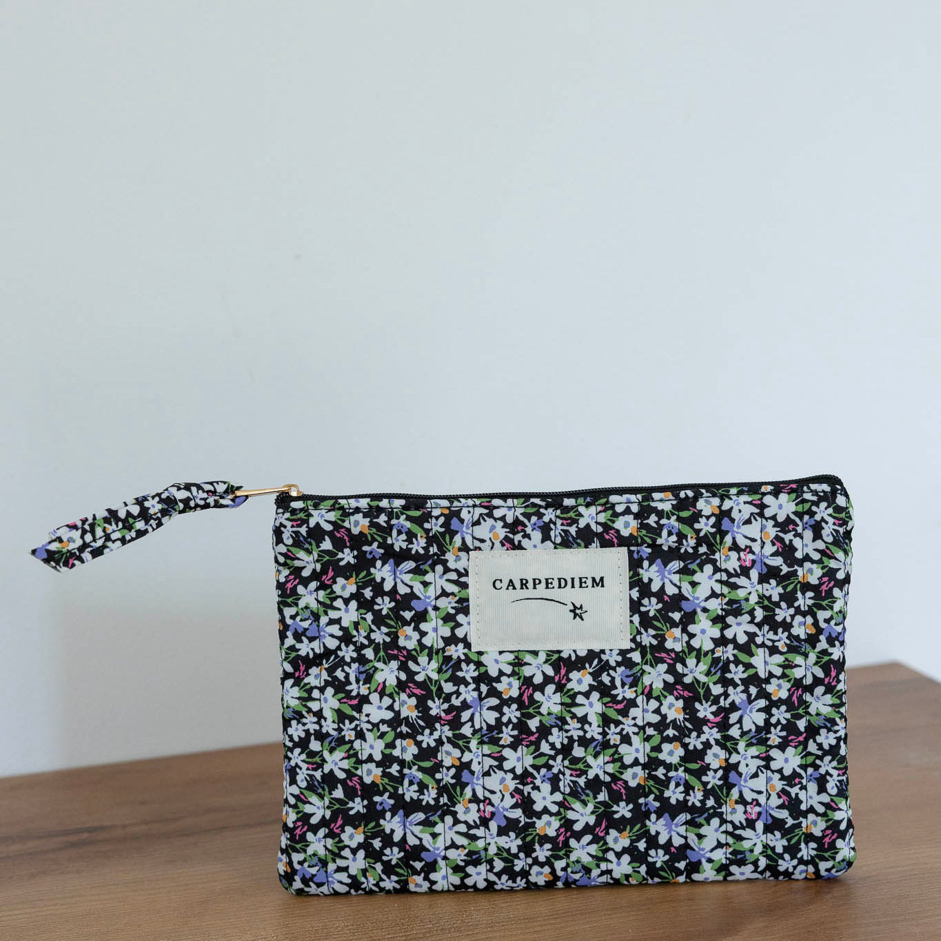 Trousse fleurie à message