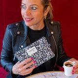 Trousse fleurie à message