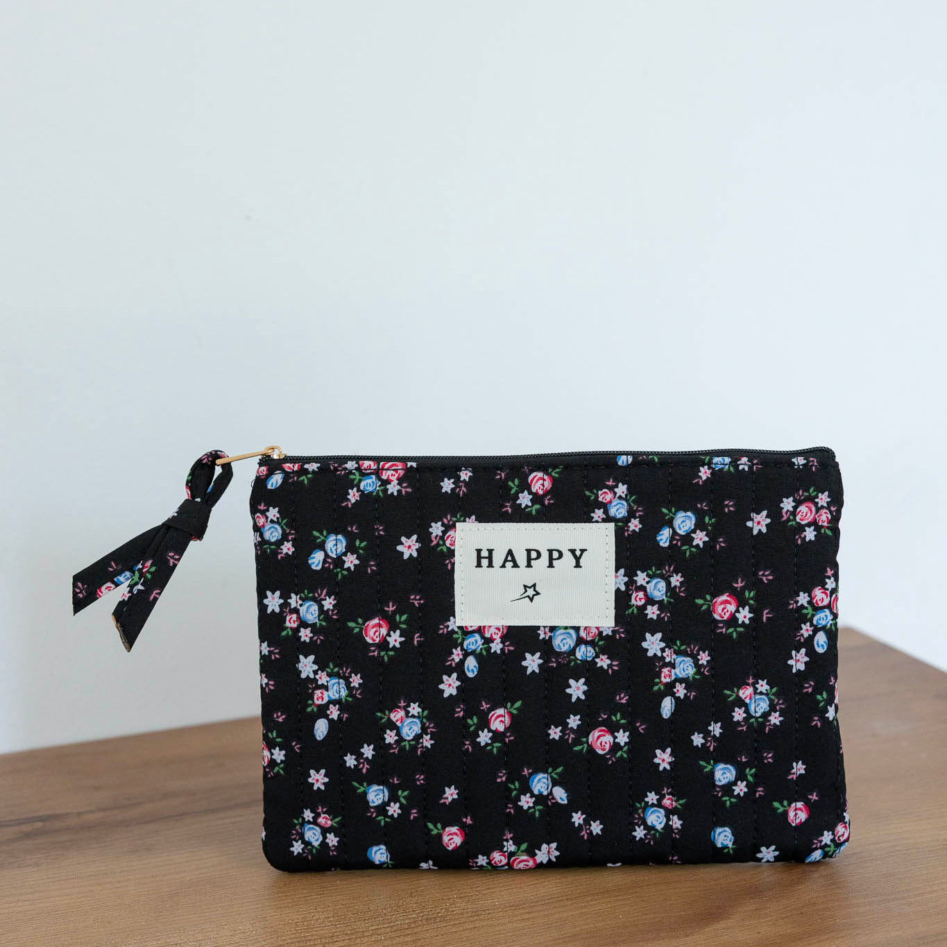 Trousse fleurie à message